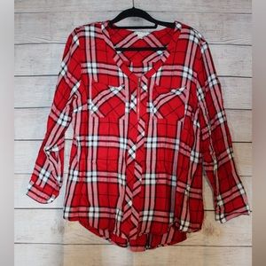 Cato plaid tunic